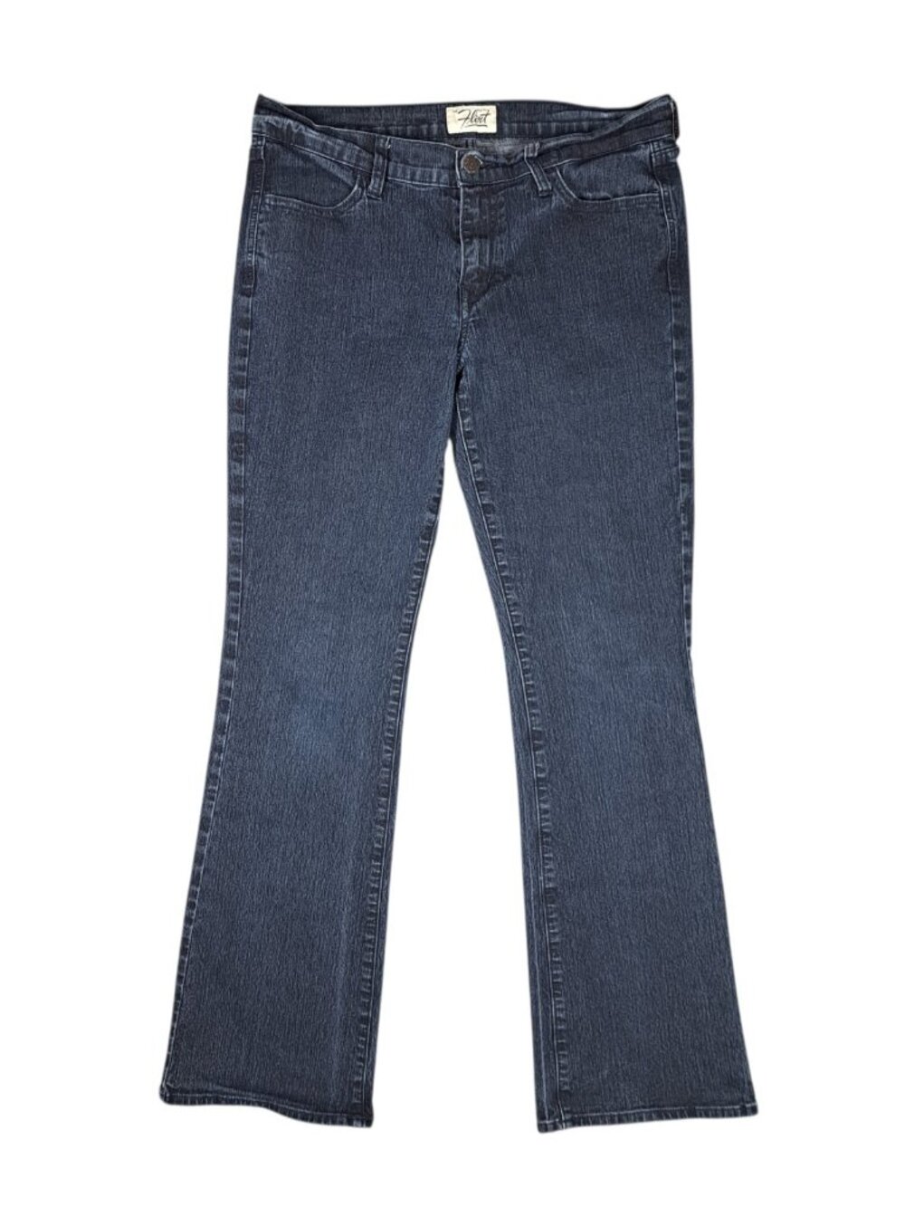 Old Navy The Flirt Bootcut Jeans Low Rise Womens Size 8 Dark Wash Blue Stretch